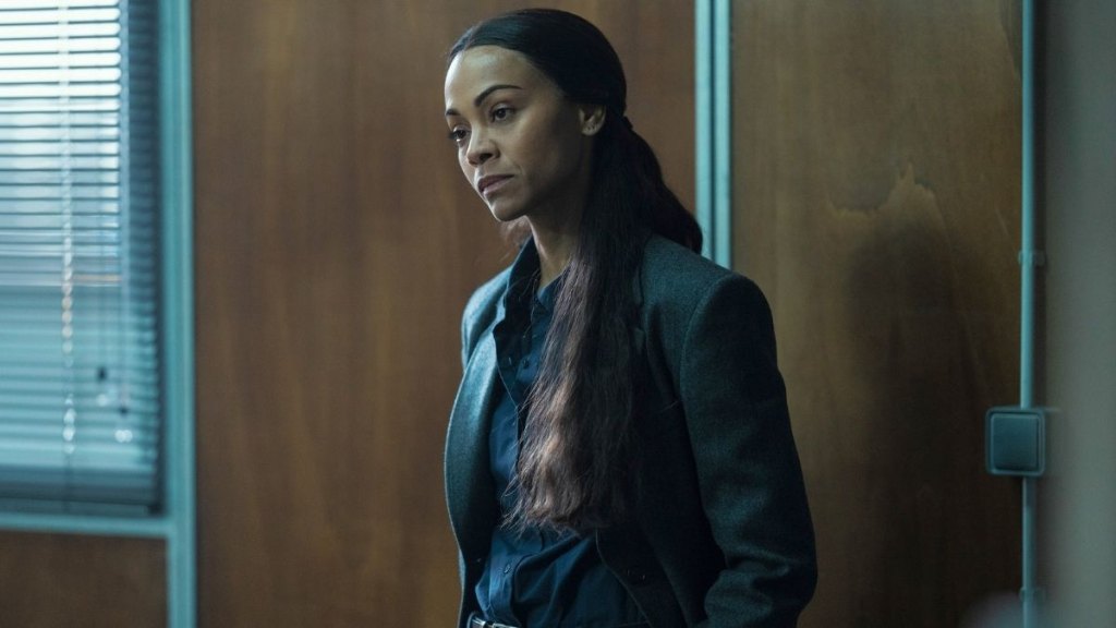 Zoe Saldaña in 'Special Ops: Lioness'