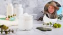 Beef tallow for skin care in a jar with an inset of Ianthe Nauro