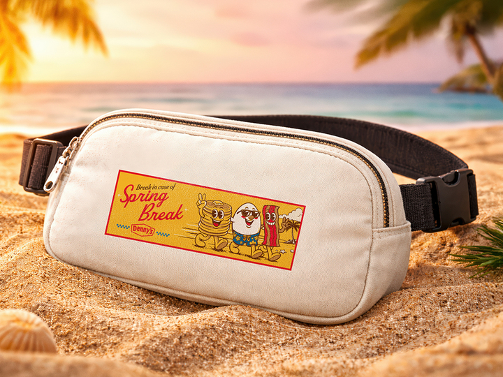 Denny's Spring Break pass bag