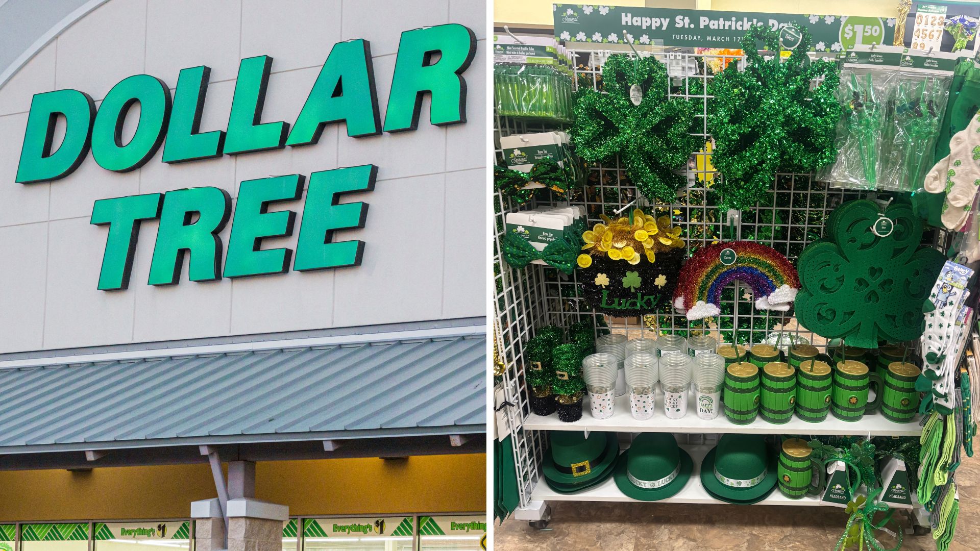 dollar tree st patrick's