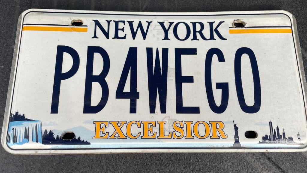 license plate