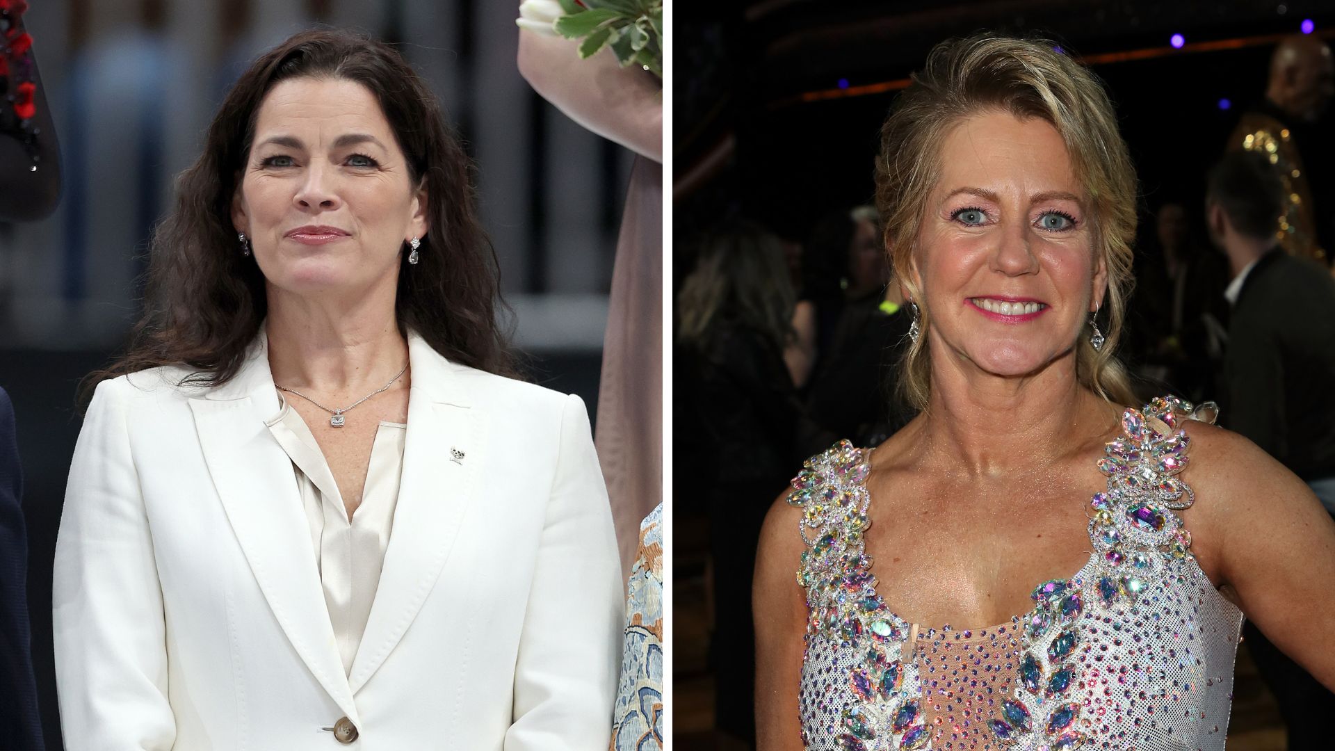 Nancy Kerrigan and Tonya Harding