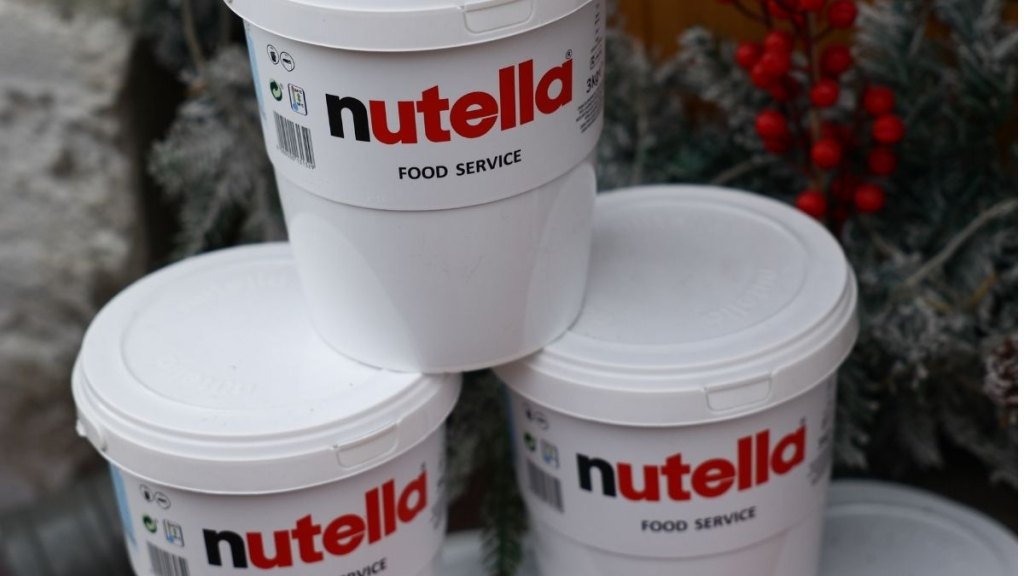 nutella tub