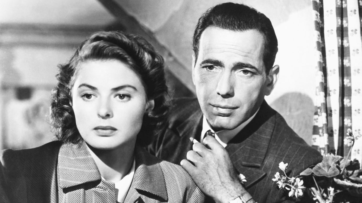 Ingrid Bergman, Humphrey Bogart, Casablanca, 1942