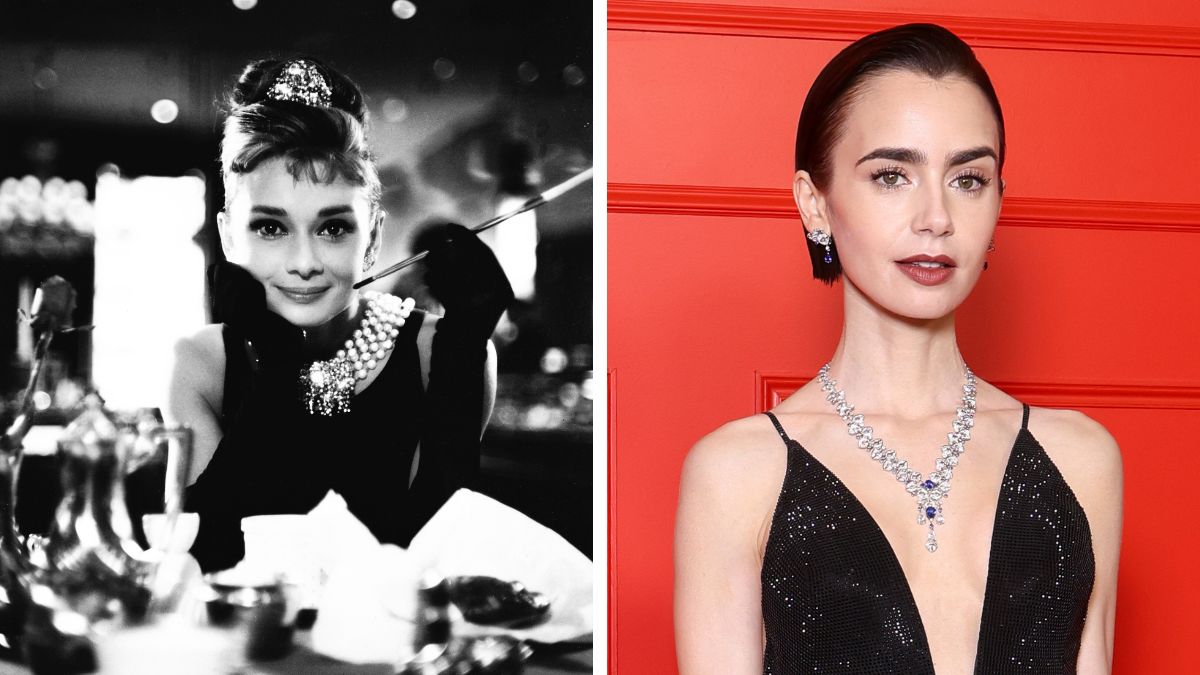 lily collins audrey hepburn