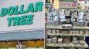 Dollar Tree Spring dinnerware