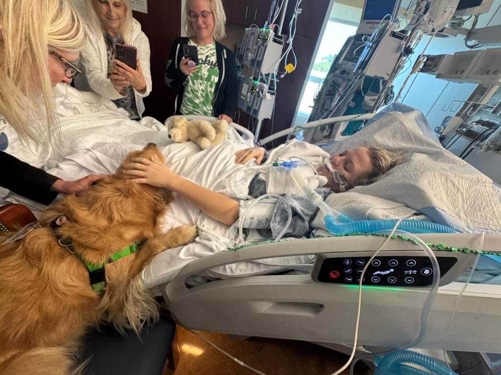 With Scrunchie's help, Priscilla emerged from her coma