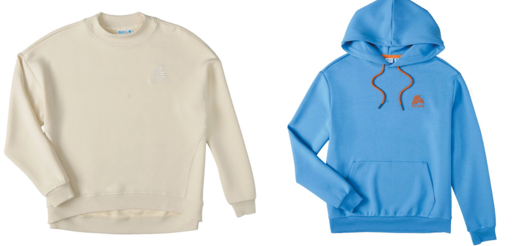 Aldi sweatshirts