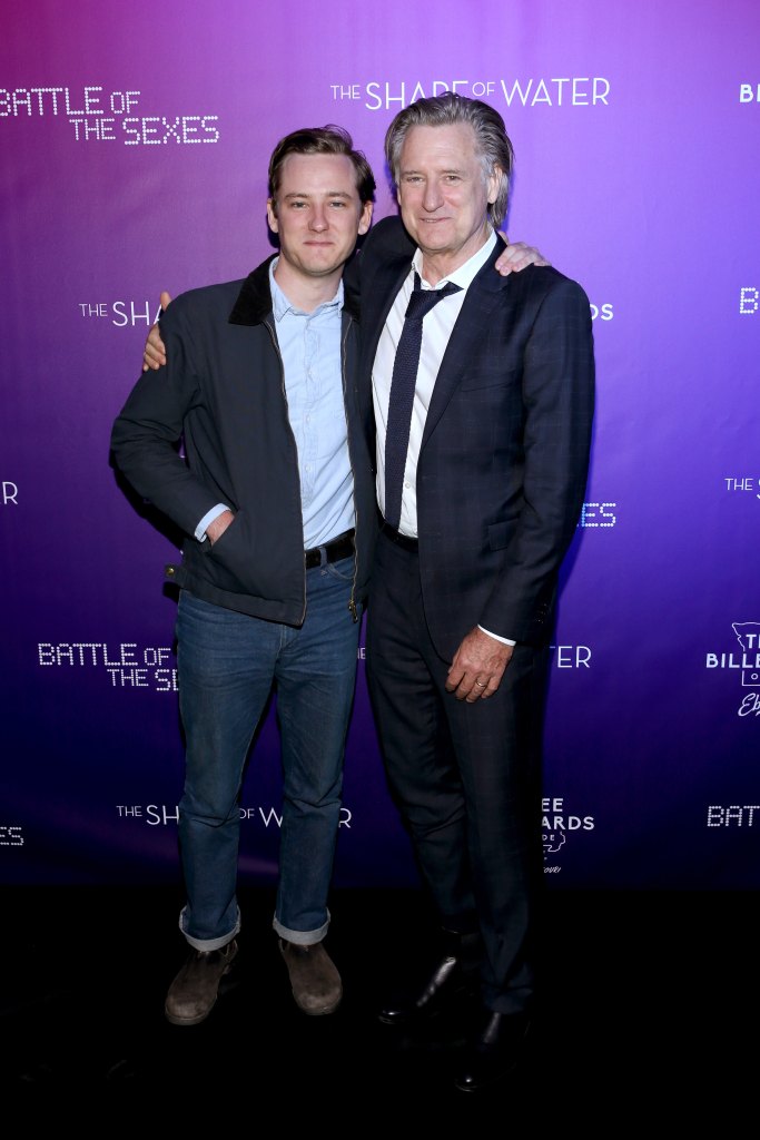 Lewis and Bill Pullman in 2017