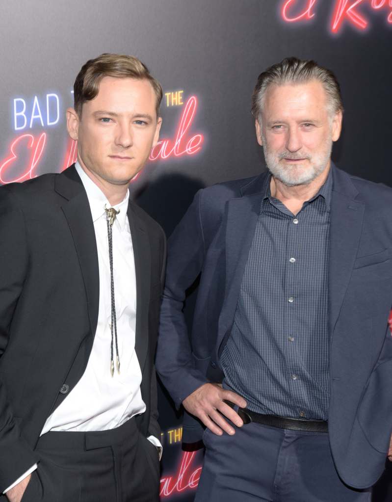 Lewis and Bill Pullman in 2018