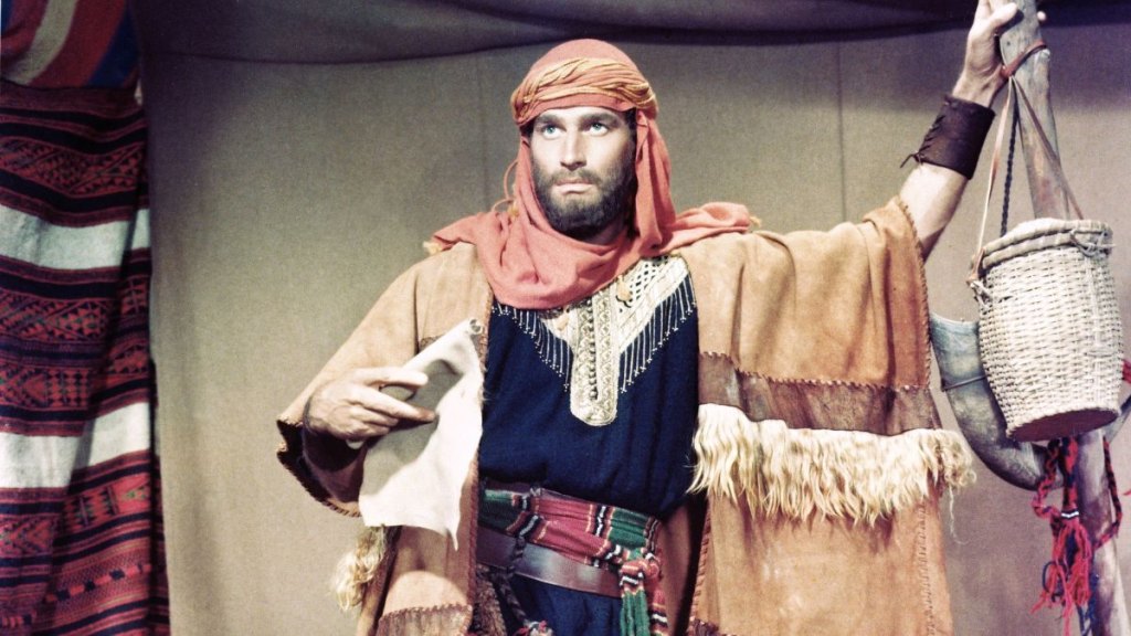 Charlton Heston in 'The Ten Commandments'