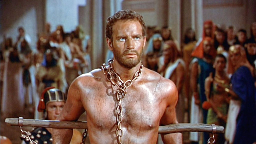 Charlton Heston in 'The Ten Commandments'