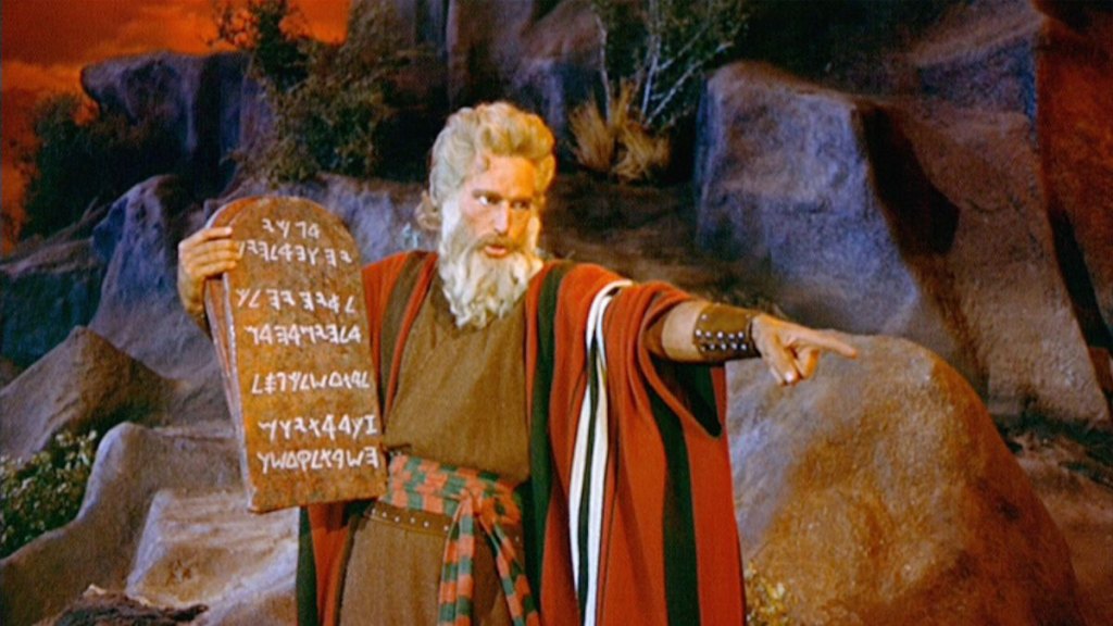 Charlton Heston in 'The Ten Commandments'