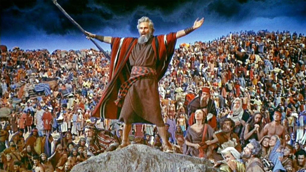 Charlton Heston in 'The Ten Commandments'