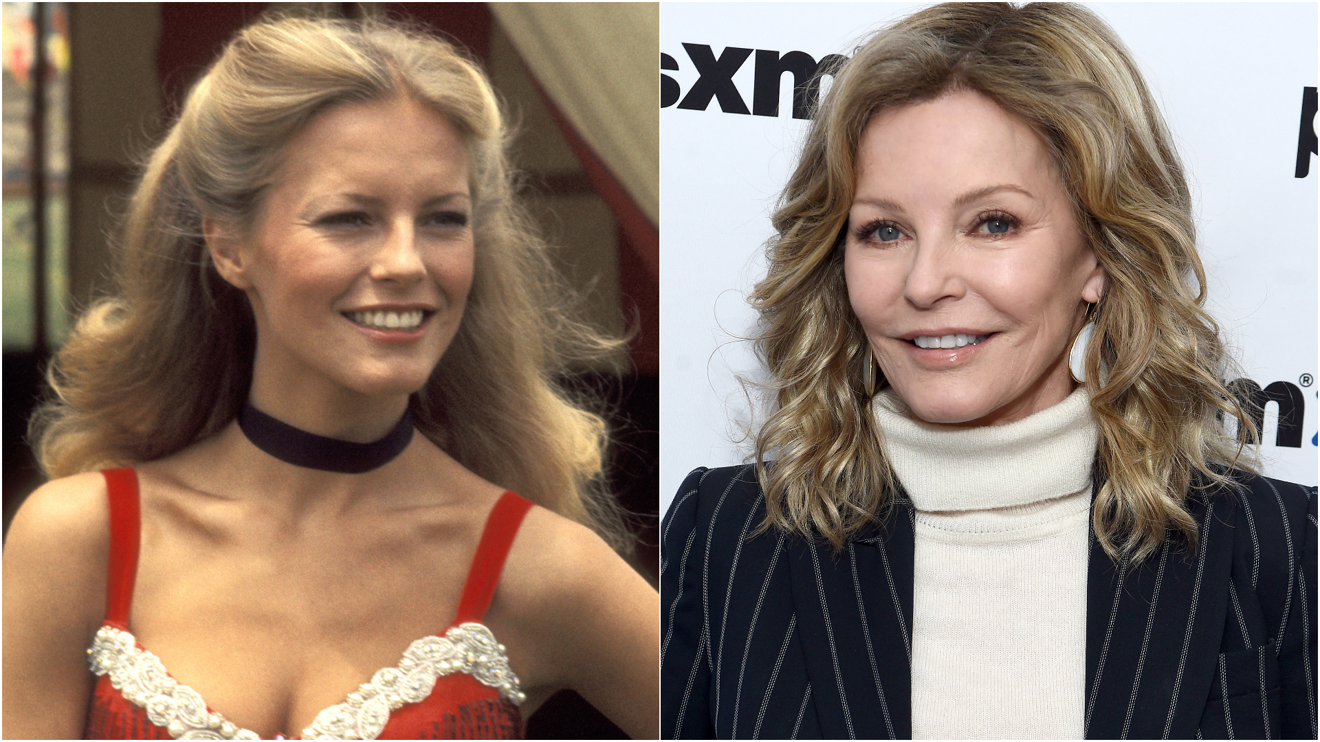 Cheryl Ladd in 1977 and 2020