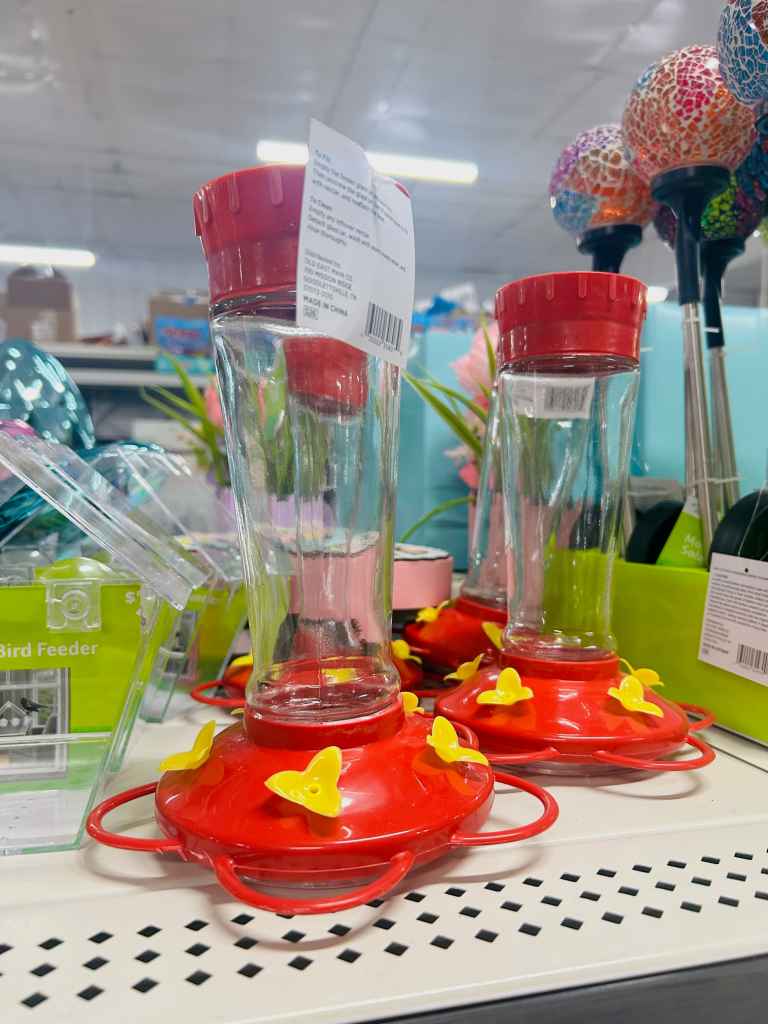 Hummingbird feeder