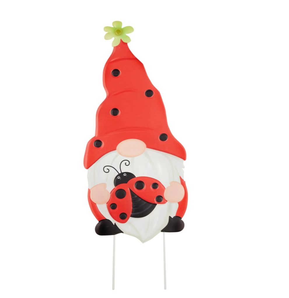 Gnome yard stake