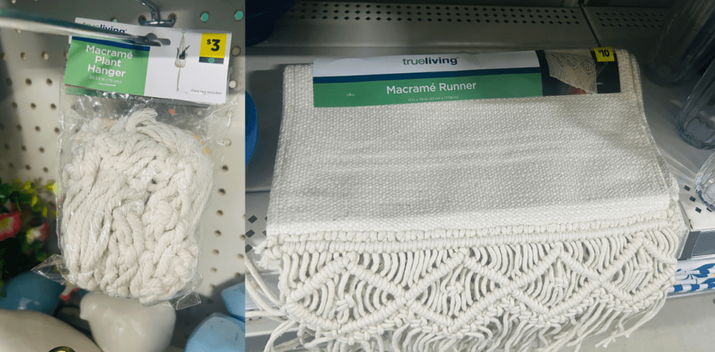 Macrame plant hanger