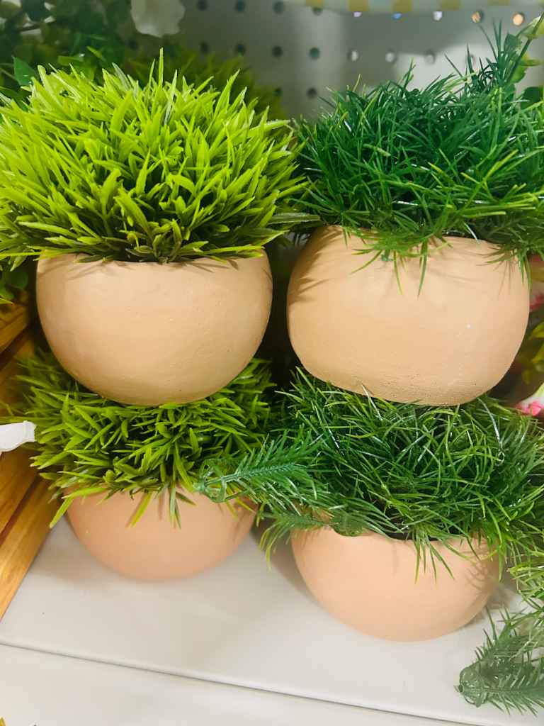 Faux plants