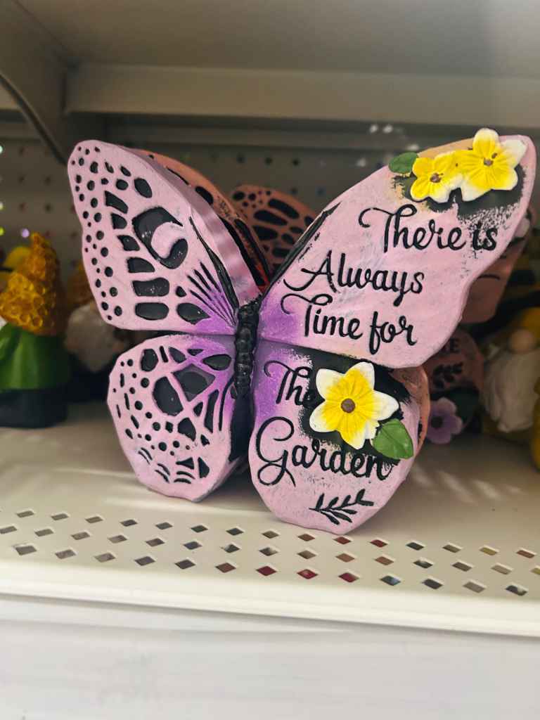 Butterfly statue