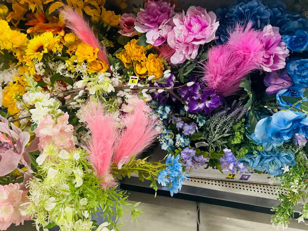 Faux flowers