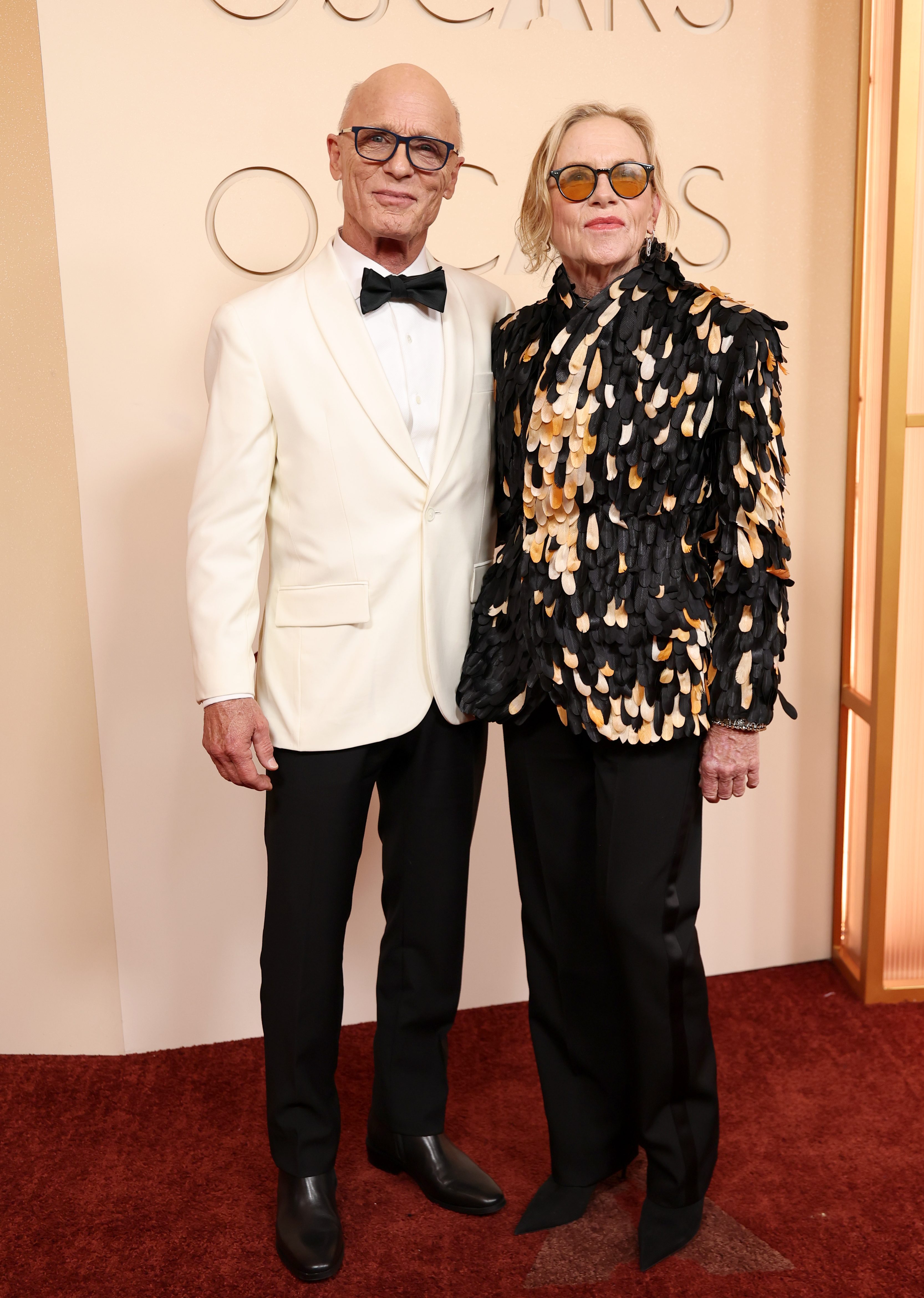 Ed Harris and Amy Madigan at the 2026 Oscars