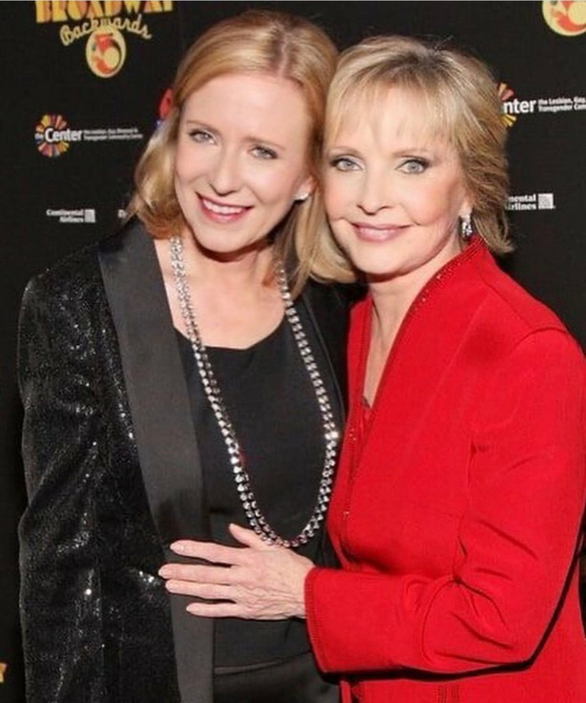 Eve Plumb and Florence Henderson
