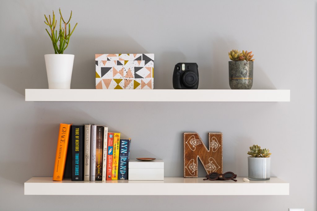 floating shelves