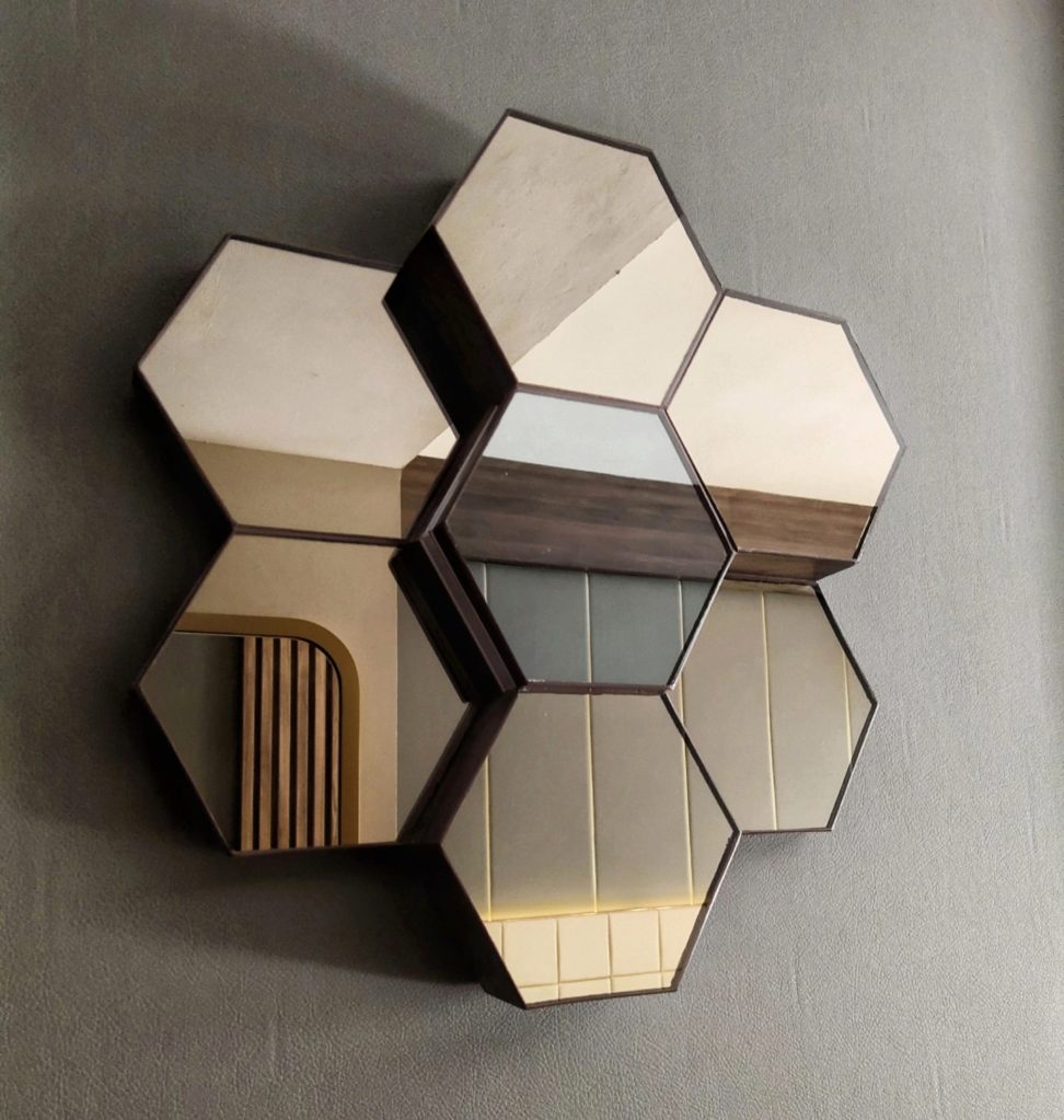 hexagon mirror