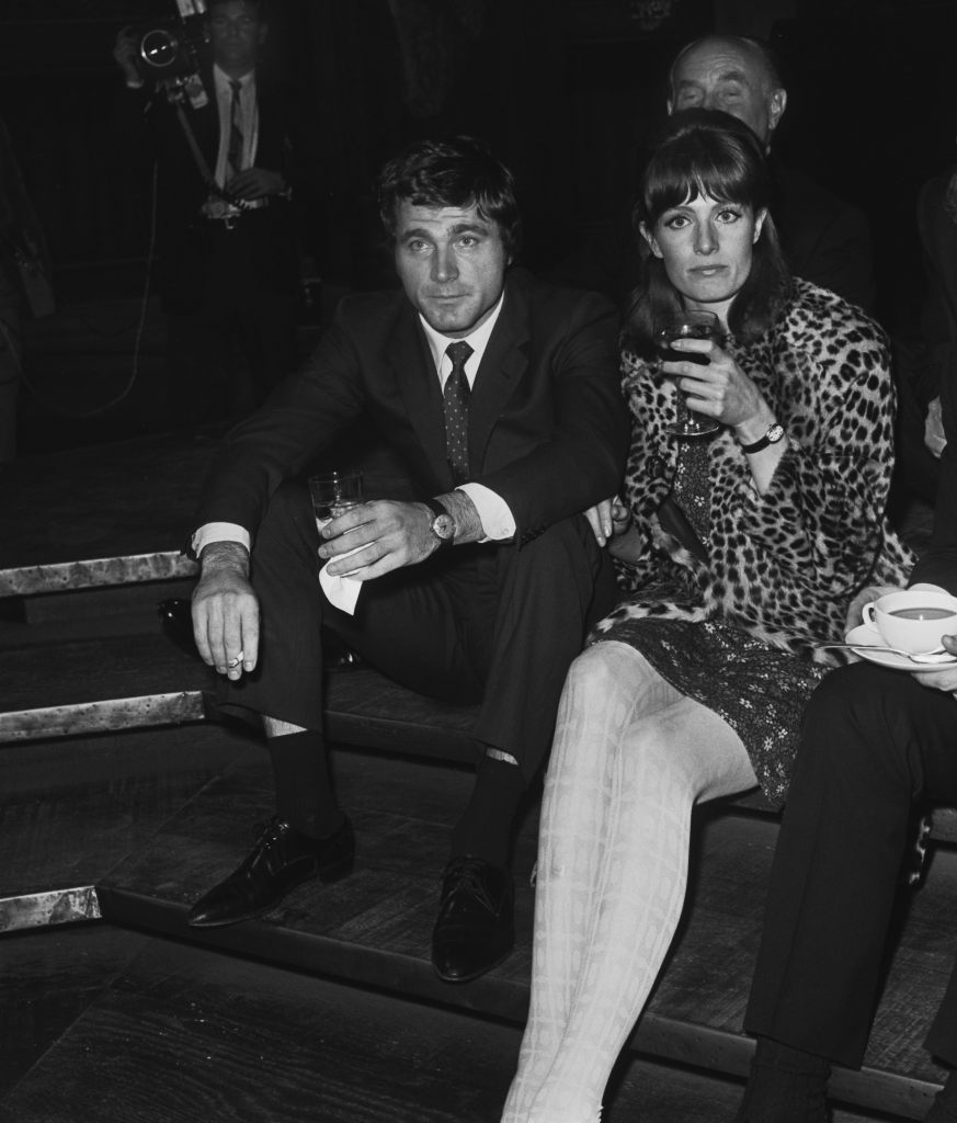 Vanessa Redgrave with Franco Nero at a press party for the musical film 'Camelot (1966)