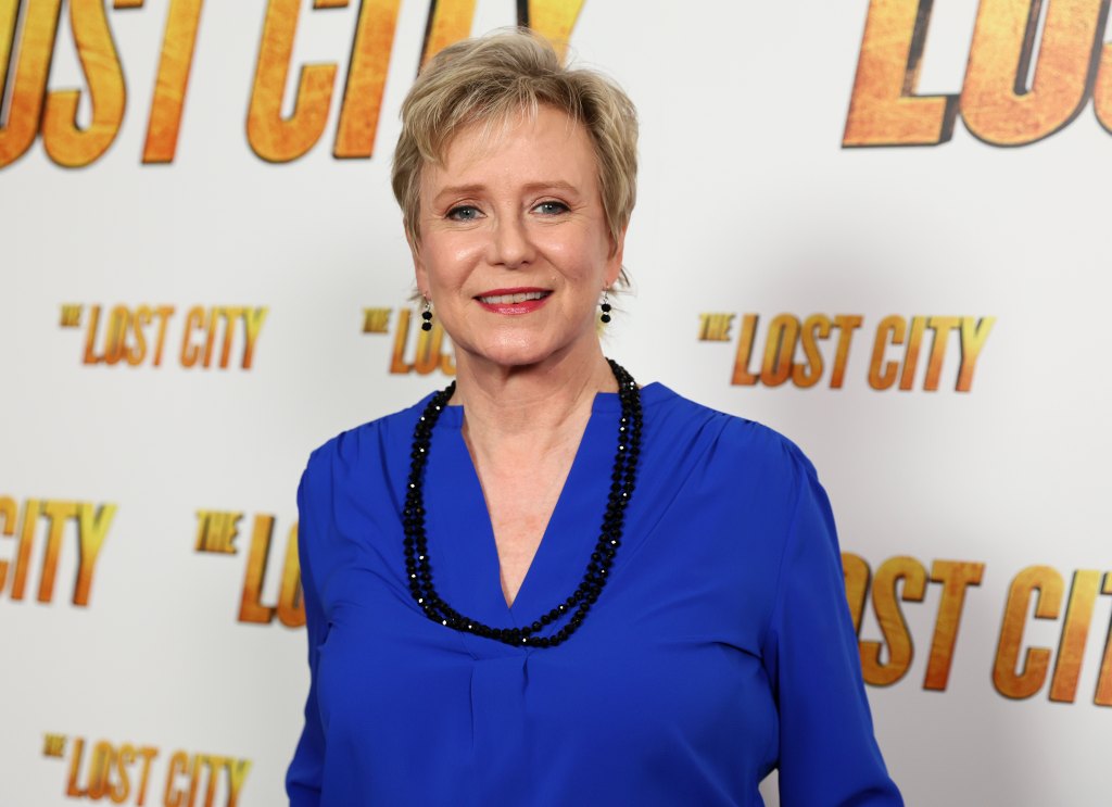 Eve Plumb attends a screening of "The Lost City" at the Whitby Hotel on March 14, 2022 in New York City.