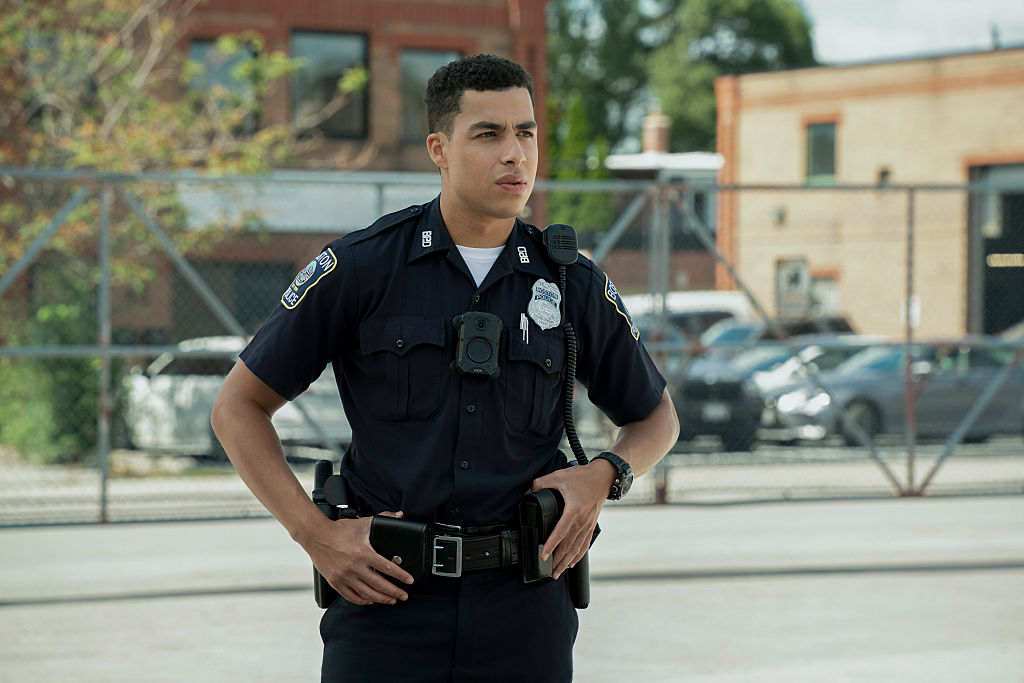 Marcus Scribner as Jonah Silver in 'Boston Blue'