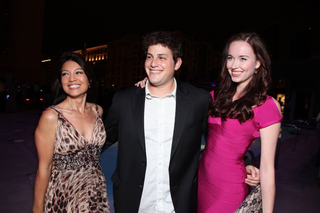 Ming-Na, David Blue and Elyse Levesque at MGM's 'SG-U: Stargate Universe' launch party at Comicon on July 23, 2009 at the Hotel Solamar in San Diego, California. 