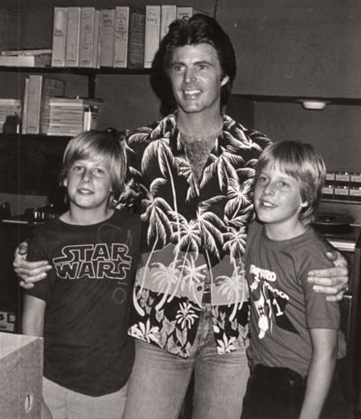 Gunnar, Matthew and Ricky Nelson in 1979