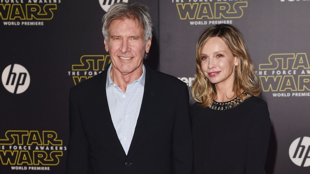 Harrison Ford and Callista Flockhart in 2015