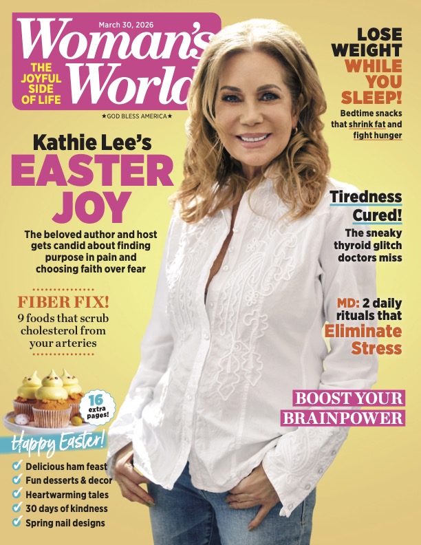 Kathie Lee Gifford on the cover of Woman's World