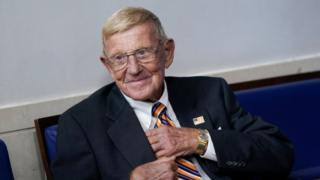 Lou Holtz in 2020