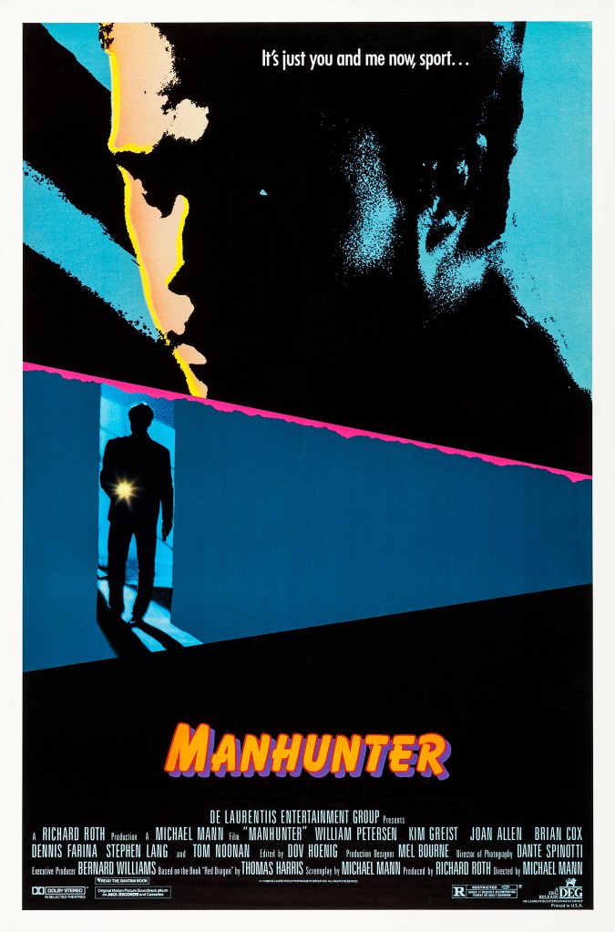 MANHUNTER, US poster art, 1986
