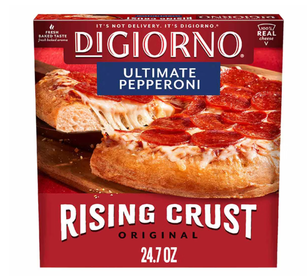 Frozen pizza