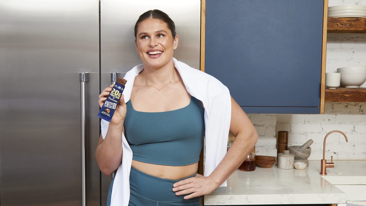 Ilona Maher promotes Perfect Bar