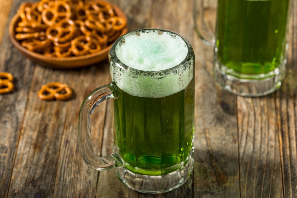 Green beer