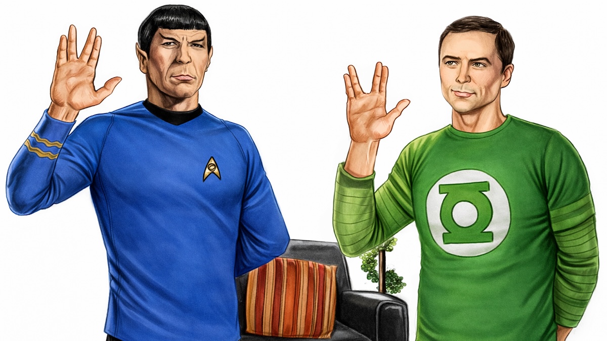Spock and Sheldon Cooper