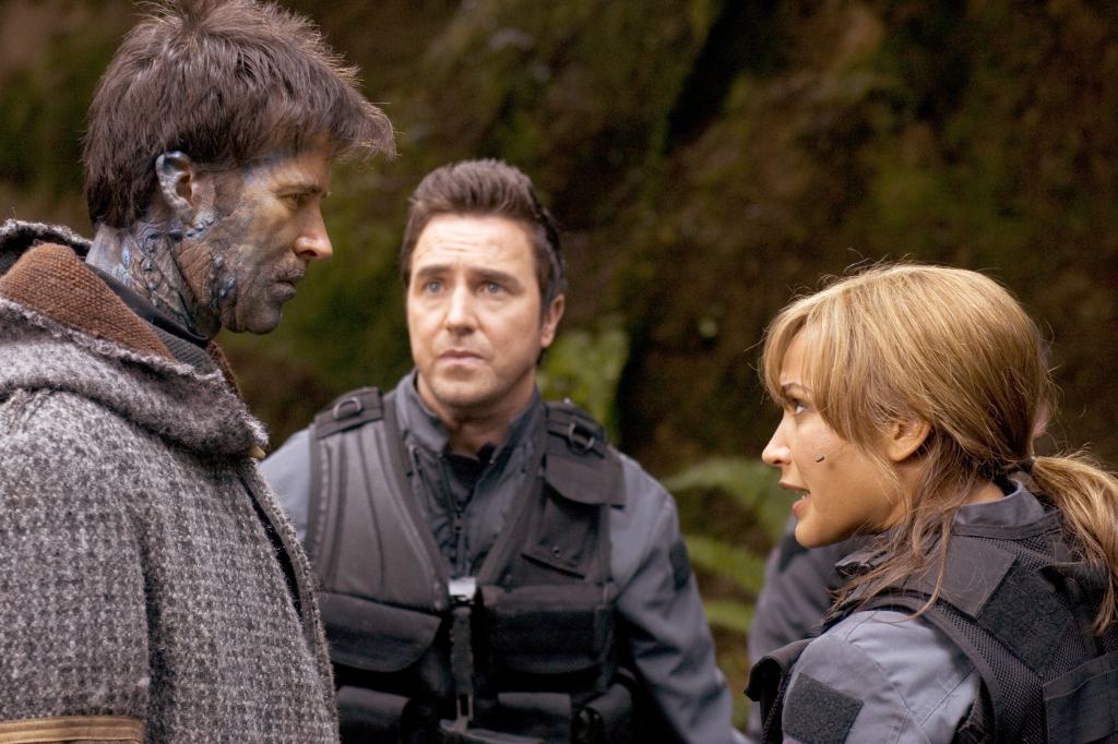 STARGATE: ATLANTIS, Joe Flanigan, Paul McGillion, Rachel Luttrell, 'Conversion' (Season 2, aired September 9, 2005), 2004-09. 