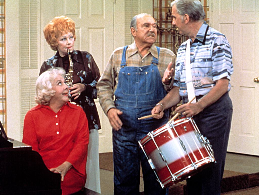 LUCY CALLS THE PRESIDENT, Vivian Vance, Lucille Ball, Gale Gordon, Ed McMahon, 1977