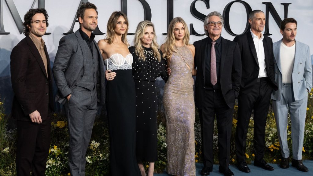 'The Madison' cast at the Season 1 premiere in London England