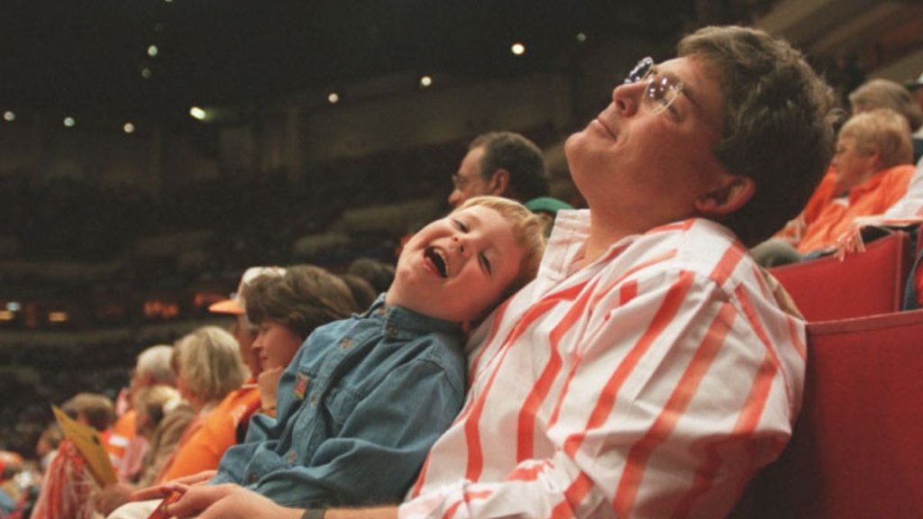 Tyler and R.B. Summitt in 1995