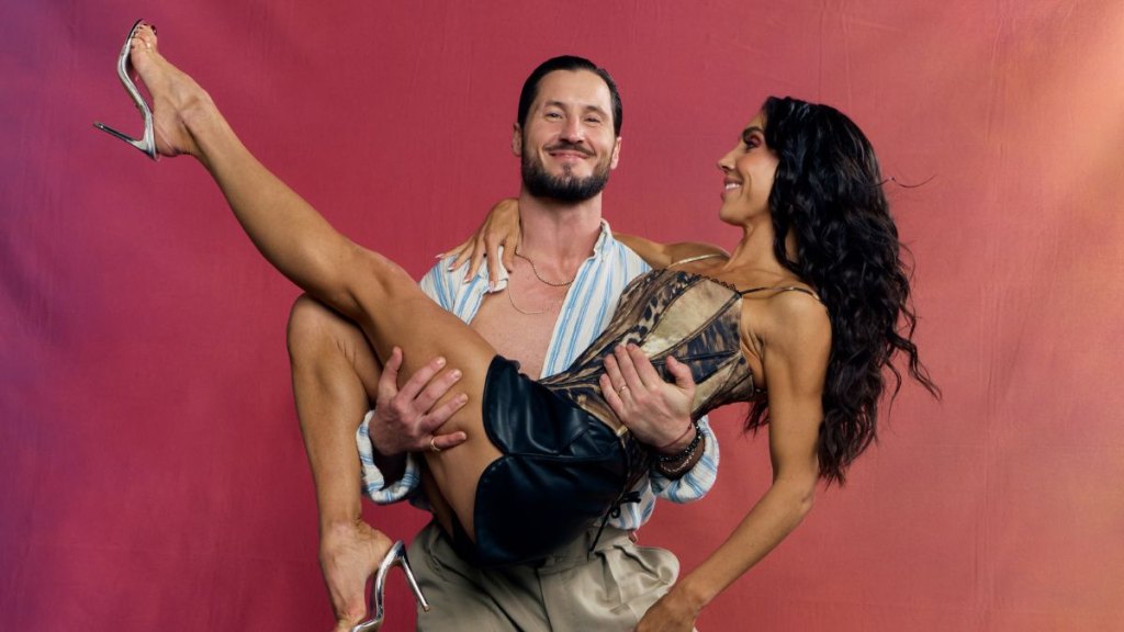 Valentin Chmerkovskiy and Jenna Johnson in 2025