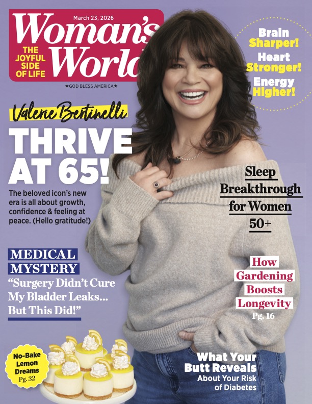 Valerie Bertinelli on the cover of Woman's World