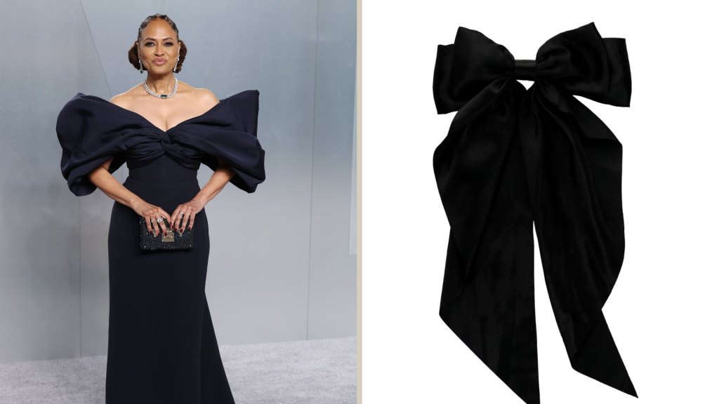 Ava DuVernay / Silky Large Bow Clip