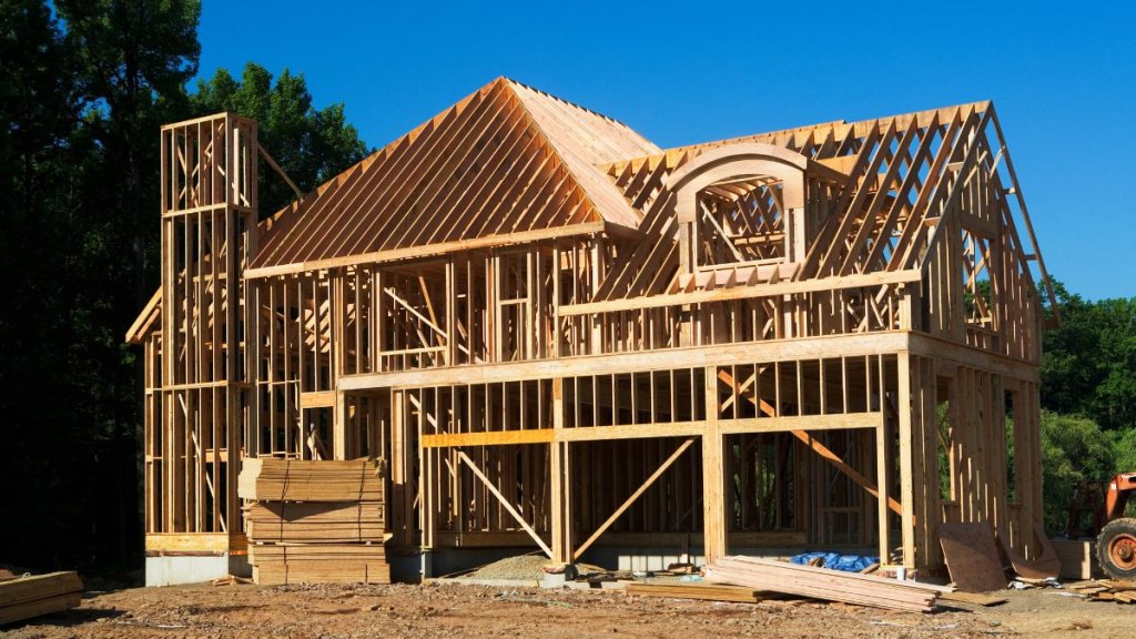 building a house